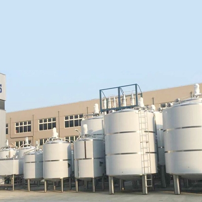 45000L  Food Grade Fermentation  Stainless Steel Tanks With Thermometer