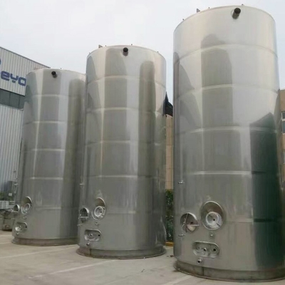 Κατεψυγμένη δεξαμενή 500ton 1000ton σιλό γάλακτος βαθμού τροφίμων ανοξείδωτο